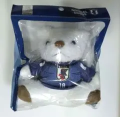 上田綺世選手　18　サッカー日本代表　ユニフォームベア　キーホルダー　新品未開封のサムネイル