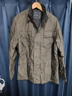 ビンテージBANANA REPUBLIC ミリタリージャケット オリーブグリーン