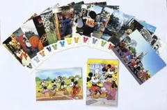 ディズニー　レトロ　ポストカード カレンダー　全33枚