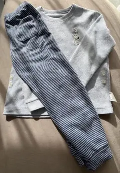UNIQLOフリースパジャマ スヌーピー 120サイズ