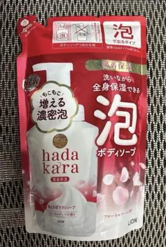 hadakaraボディソープ 泡タイプ フローラルブーケの香り440ml×10袋のサムネイル