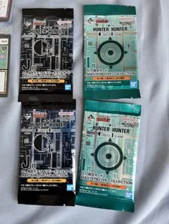 ハンターハンター　一番くじ　未開封パック＋カード