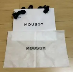 MOUSSY ショッパー 不織布バッグ セット