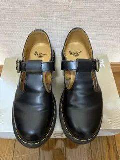 Dr. Martens Polley14952001レザー ストラップ付き厚底靴 | Mercari