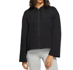 XL 新品 ナイキ ウィメンズ フーディ パーカー フルジップ レディース 黒