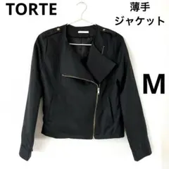 TORTE 薄手　ジャケット　ブラック　Mのサムネイル