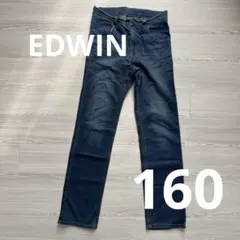 EDWIN エドウィン ジュニア デニムパンツ ジーンズ 160 濃紺