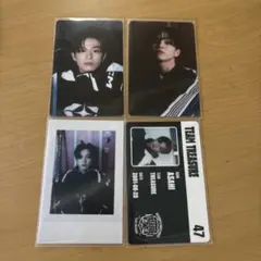 treasure シーグリ 2025 アサヒ トレカ４枚セット