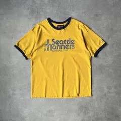 NIKE シアトルマリナーズ MLB Tシャツ 半袖 リンガーシャツ