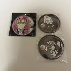 鬼滅の刃 柱展 DINING 缶バッジ 蜜璃 桑島 猗窩座