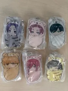 ブルーロック ぷにとっぷ♡ おくるみチャーム (6個セット)