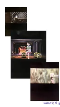 ⭐️ジブリ美術館⭐️Ｓ②千と千尋の神隠し隠しフィルムブックマーカーしおり♪３枚❣️