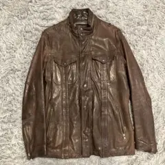 2026年最新】Banana Republic メンズ レザージャケット・ライダースの