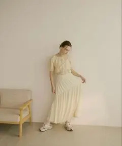 【極美品】olun switching volume balloon skirtのサムネイル