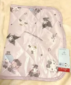 新品　サンリオキャラクターズ　冷感枕パッド　パープル