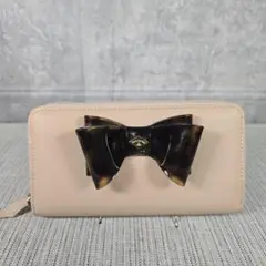 Vivienne Westwood　長財布　財布　リボン　オーブ　アングロマニア