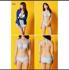 オーシャンパシフィック ビキニラッシュガード4点セット