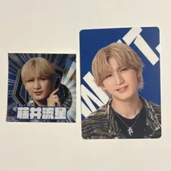 WEST. 関西七色男大祭り 藤井流星 ステッカー アルバム風フォト