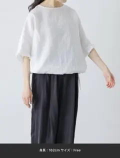 かぐれ　リネンフリルスリーブプルオーバーSpring/Summer 2026のサムネイル