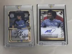 ジュビロ磐田 川合徳孟選手 中山雅史選手 サインカード