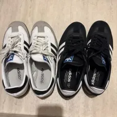 adidas Samba OG ブラック　ホワイト　2足セット