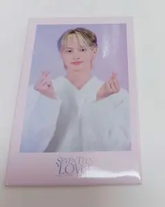 SEVENTEEN LOVE スクエア缶バッジ ジュン - メルカリ