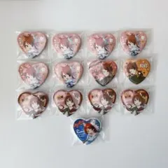 すとぷり　莉犬くん　ハート缶バッジ　セット