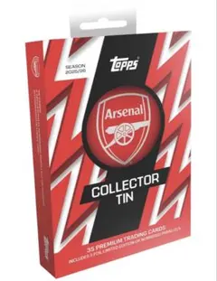 【新品未開封】TOPPS Arsenal Collector Tin ボックス