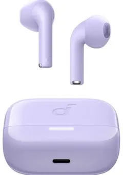 【新品】Soundcore K20i ワイヤレスイヤホン パープル本体
