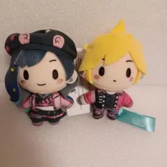 プロセカ ふわぷち マスコット　白石杏　鏡音レン　2点セット