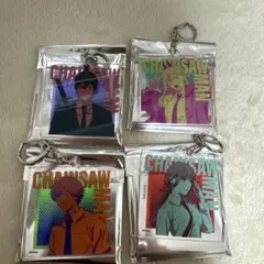 チェンソーマン アクリルキーホルダー TSUTAYA限定 全4種 コンプリート