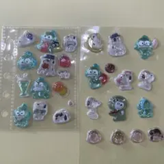 キャラクター透明シールセット　おすそわけ
