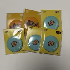 SUGA BTS SHOOKY 缶バッジ BT21