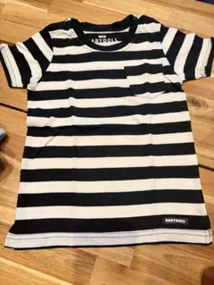 BABYDOLL ポケット付き半袖Tシャツ　ボーダー　半袖