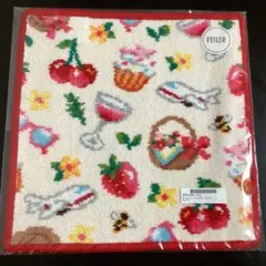 フェイラー JAL限定　ピクニックガーデン　ハンカチ