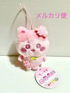 ちいかわ ぬいぱれっと さくらいろ マスコット ハチワレ