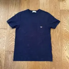 MAISON KITSUNE TRICOLOR FOX PATCH Tシャツ