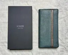 新品 KNOX 45周年 バイブルサイズ システム手帳 青碧 seiheki - メルカリ