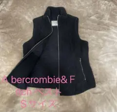 Ａbercrombie&Ｆitch ベスト　Sサイズ　ブラック