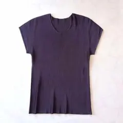 プリーツプリーズ MIST トップス カットソー Tシャツ パープル 濃紫のサムネイル