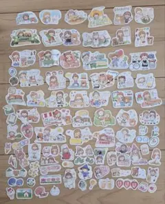 モリンタ molinta　ダイカットメモ　シール　ステッカー　封口　まとめ売り モリンタ molinta ダイカットメモ シール ステッカー 封口 まとめ売り