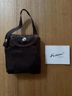 Kitamura エコバッグ ブラウン 折りたたみ式