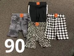 RRmoment サイクリングパンツ　4枚セット　90