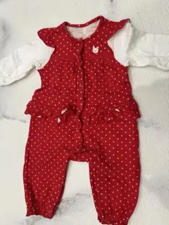 ミキハウス　ロンパース　70cm