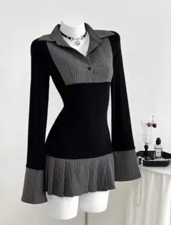 SHEIN ワンピース ショートドレスSサイズ　JP-S