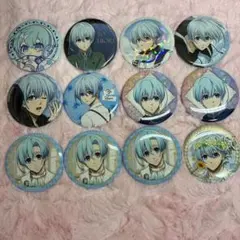 氷織羊 缶バッジ まとめ売り ぱすてるぽっぷ デュエル 玉座 ブルーロック