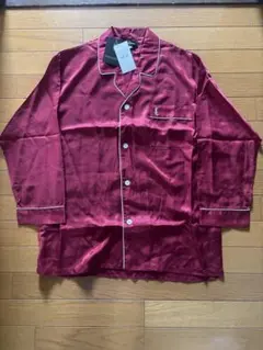 Yves Saint Laurent シルク100% パジャマ ボルドーのサムネイル