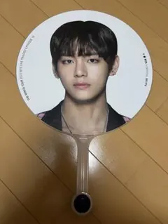 BTS V テヒョン テテ 公式団扇 WINGS トレカ