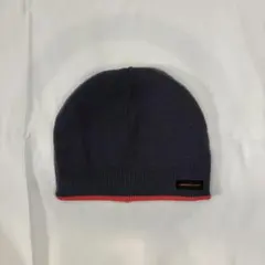 Nike ビーニー　チェック柄　リバーシブル　パープル　ニット帽　ナイキ