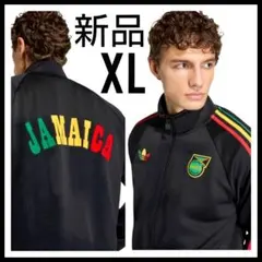 新品★黒★XL★ジャマイカ‪×ボブ・マーリートラックジャケット★ジャージ★男女